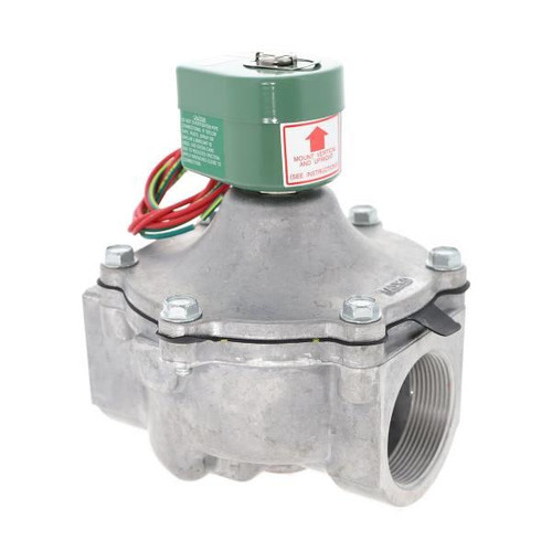 Asco Valve Solenoid 2 Way Closed 2" Npt 120vac 60 Cv 0-25 Psi Nema 1
