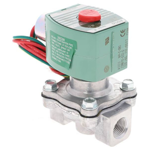 Asco Valve Solenoid 2 Way Closed 3/8" Npt 120vac 3.4 Cv 0-50 Psi Nema 4x