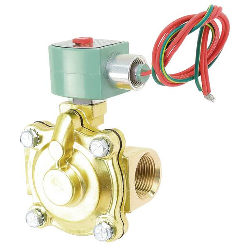 Asco 2 Way Closed 1" Npt 24v 13 Cv 5-150psi Air Water 5-100psi Light Oil