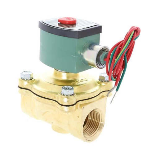 Asco 2 Way Closed 1"Npt 120v 13 Cv 0-150psi Air 0-125psi Water And Light Oil