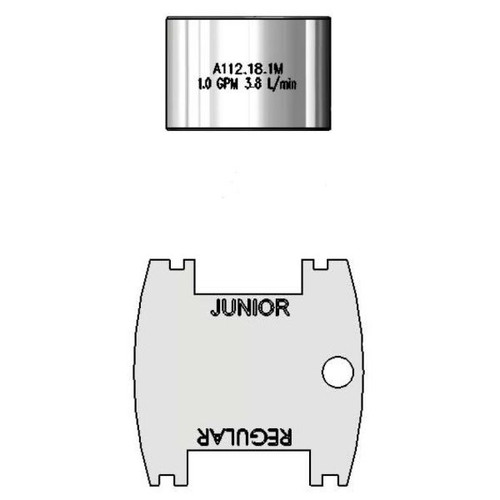 T & S 1.0 Gpm Vr Aerator, 55/64-27un Female Threads