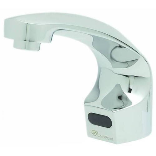 T & S Chekpoint Sensor Faucet, 0.5 Gpm, 4.062" Spout, Polished Chrome