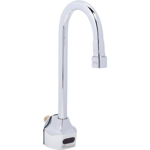 T & S Chekpoint Sensor Faucet, 0.5 Gpm, 5.562" Spout, Polished Chrome