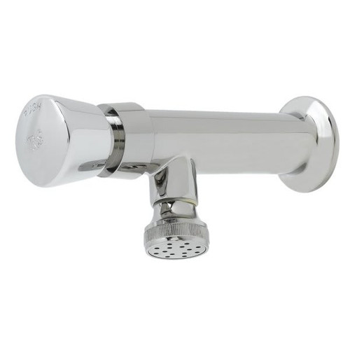 T & S Metering Faucet, 3.16 Gpm, Polished Chrome