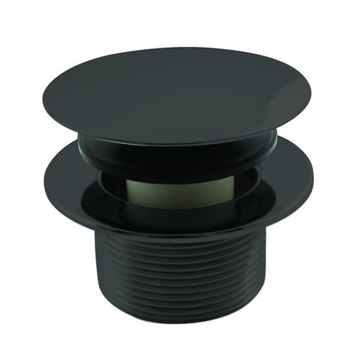 Westbrass 1-1/2 " Npsm Coarse Thread Tip-Toe Bathtub Drain Plug In Matte Black