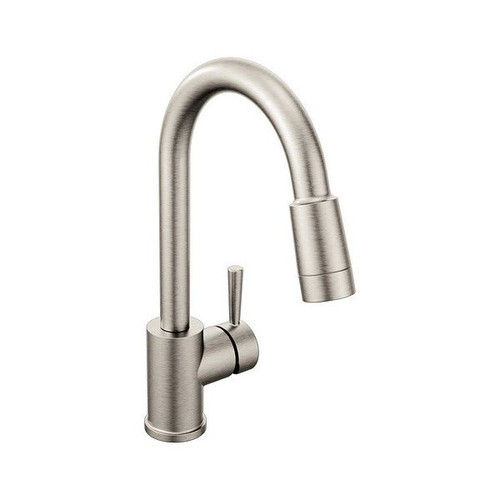 Cleveland Faucet Group Edgestone Classic Stainless One-Handle Pulldown Kitchen Faucet 1.0gpm