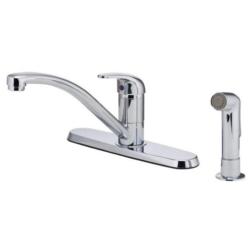 Pfister Series 1-Handle Kitchen Faucet With Side Spray, Polished Chrome