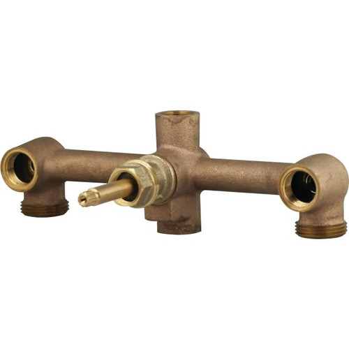 Pfister 3-Handle Tub And Shower Rough-In Valve, 3-Hole Installation