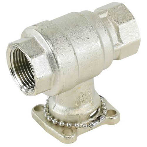 Belimo Valve Ball 3/4" Npt 24 Cv 2 Way Equal Percentage Flow Nickel Plated