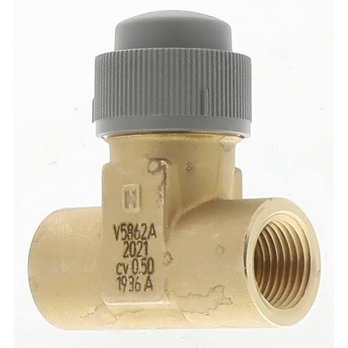 Honeywell Valve Globe 1/2" Npt 2 Way Cartridge Globe Valve Hot And Chill Water