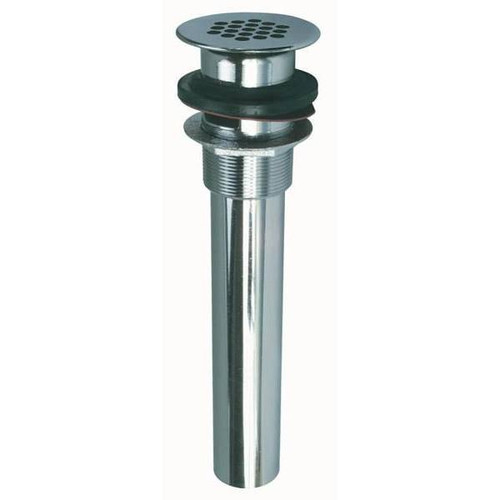 ProPlus Grid Strainer P.o Plug 1-1/2" X 6", Chrome
