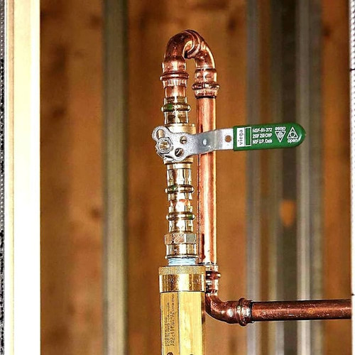 Viega Propress 3/4 In X 3/4 In Zero Lead Bronze Adapter