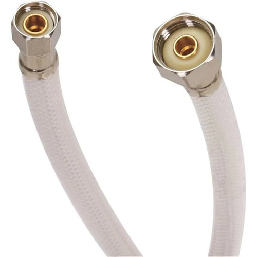 Fluidmaster 3/8 In Comp X 1/2 In Fip X 30 In L Reinforced Vinyl Faucet Connector