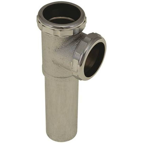 Premier 1-1/2 In X 4 In End Outlet Tee Brass 20-Gauge Slip Joint