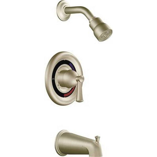 Cleveland Faucet Group Capstone 1-Handle, Wallmount Tub Shower Trim Kit In Chrome