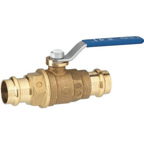 Homewerks 3/4 In Press X 3/4 In Press Lead Free Brass Ball Valve