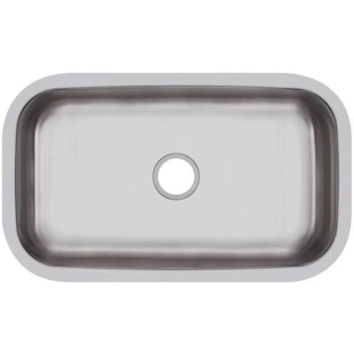 Elkay Dayton Undermount Stainless Steel 30 In 18-Gauge Single Bowl Kitchen Sink