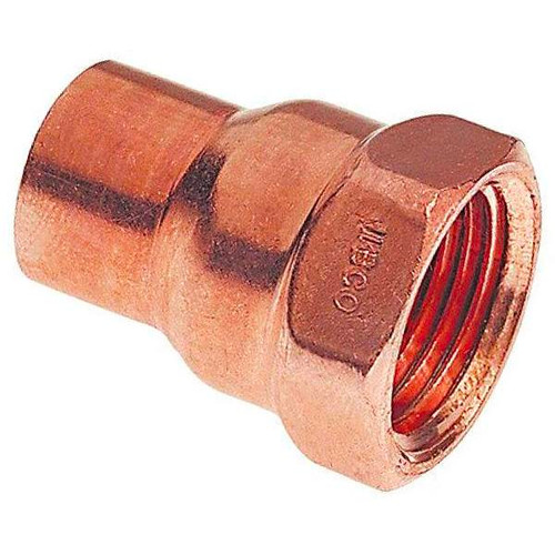 Everbilt 603 1/2x 1/2" Wrot Copper Cupx Fip Adapter Pro Pack, Package Of 30