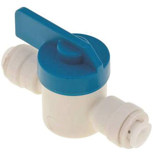 Brasscraft 1/4 In Od Straight Shut Off Valve