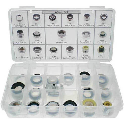 Pro Standard 17-Piece Adapter Kit Lead Free Brass