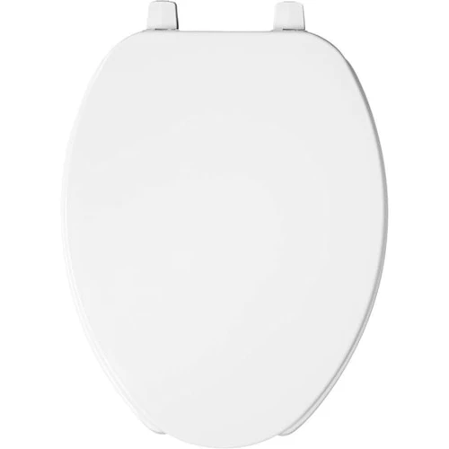 Bemis Elongated Open Front Toilet Seat, White