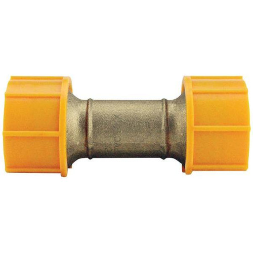 Tectite 1/2 In Brass Push-To-Connect Ez-Slip Repair Coupling