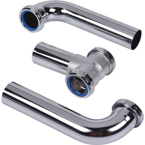 Oatey 1-1/2 In Chrome Center Outlet Waste Slip Joint