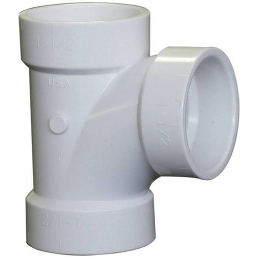 Nibco 3" Pvc Dwv All Hub Sanitary Tee