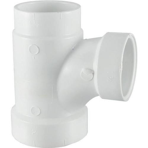 Nibco 2" X 1-1/2" X 1-1/2" Pvc All Hub Sanitary Tee