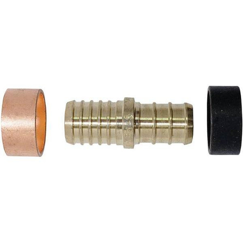 Apollo 1/2", Brass, Pex-B Barb Polybutylene Coupling