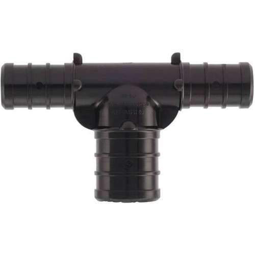 Apollo 1/2" X 1/2" X 3/4," Plastic, PEX-B Barb Reducing Tee, Package Of 5