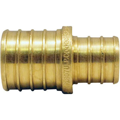 Apollo 1" X 3/4", Brass, PEX-B Barb Reducing Coupling
