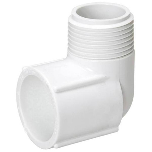 Mueller Streamline 3/4 In. PVC Schedule 40 90 Deg. Mipt X Slip Street Elbow
