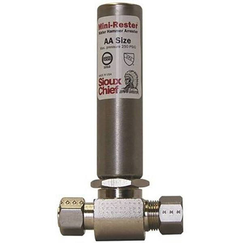 Sioux Chief Minirester 3/8" OD Comp X 3/8" OD Female Comp, Lead Free