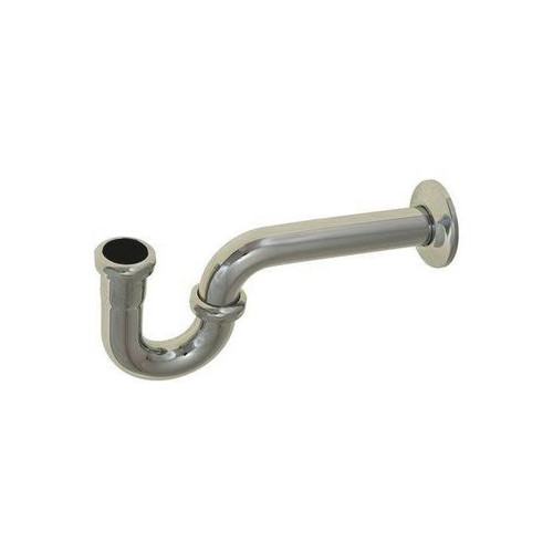 Premier 1-1/2 " 17-Gauge Chrome Brass, P-Trap W/ Cleanout