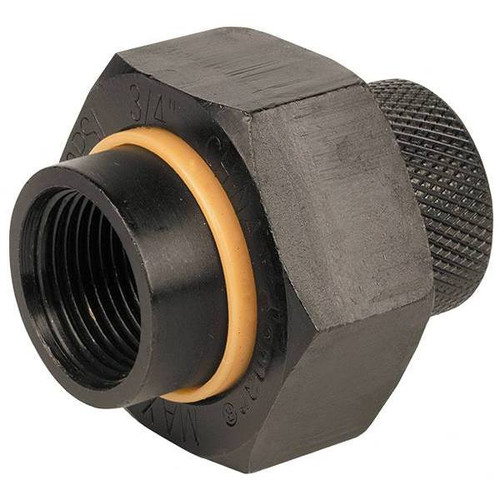 Jomar 3/4 In. Fip X 3/4 In. Fip Black Iron Pipe Dielectric Union