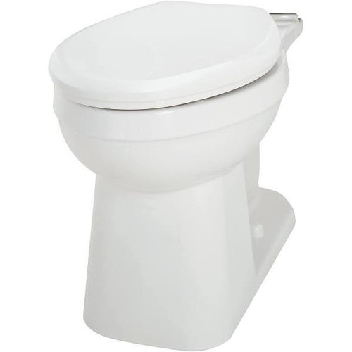 Gerber Avalanche Elite 1.28/1.6 GPF ADA Elongated Toilet Bowl Only In White
