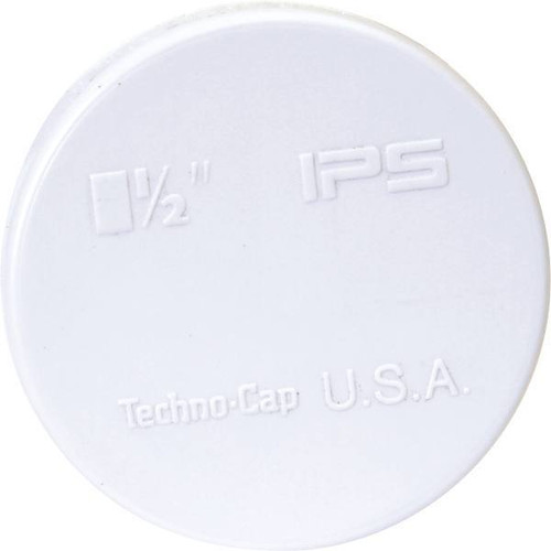 Test-Tite 87503 Techno-Caps PVC Heavy-Duty Test Cap Tests 1-1/2 In. Pipe