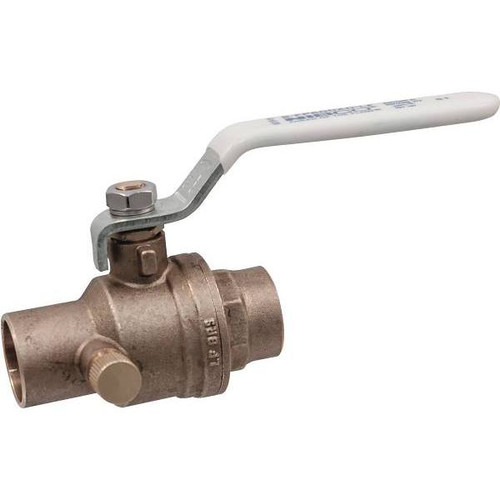 Inc. 3/4 In. Brass Lead Free C X C Ball Valve