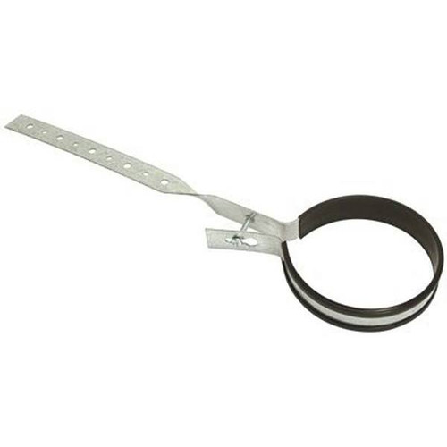 Greenfield 3 In. X 12 In. 16-Gauge DWV Hanger Strap Plastic Covered