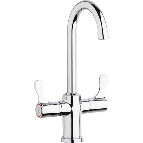 Elkay Classroom/Bar Faucet W/ 1.5 Gpm, 2 Handles In Chrome