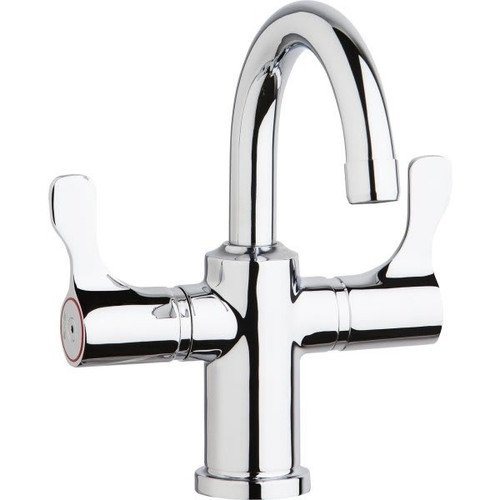 Elkay Classroom/Bar Faucet, 1.5 Gpm, Chrome, 2 Handles