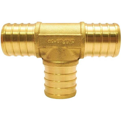 Apollo 1", Brass, PEX-B Barb Tee