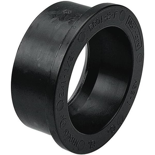 Nibco 3 In. X 2 In. ABS DWV Spigot X Hub Flush Bushing