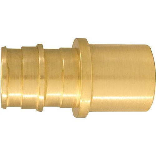 Apollo PEX-A Barb Male Sweat Adapter, 3/4" X 3/4", Brass