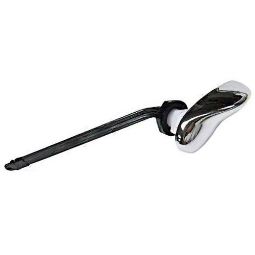 American Standard Trip Lever, Right Hand, Chrome Finish, Black Arm