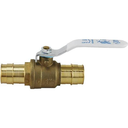 Apollo 1 In. Brass PEX-A Expansion Barb Ball Valve