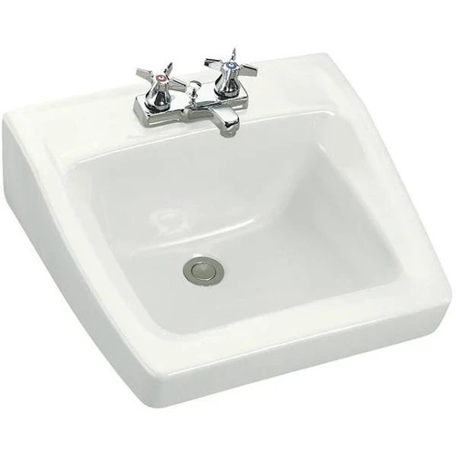 Kohler Chesapeake White Wall-Mount Vitreous China Bathroom Sink W/ Overflow Drain