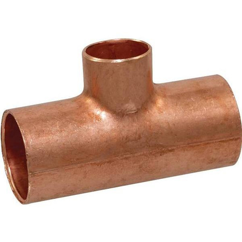 Nibco I611-R 3/4"X3/4"X1/2" Cxcxc Wrot Copper Tee