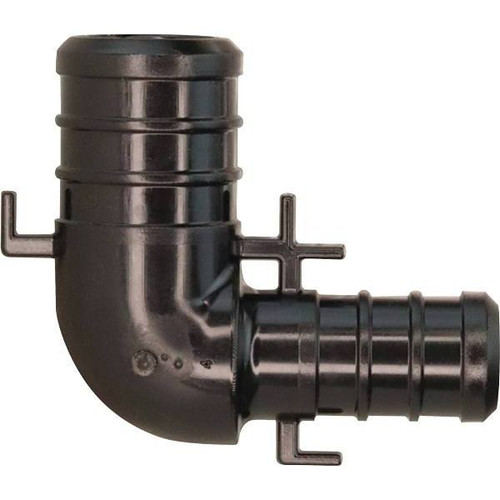 Apollo 3/4" X 1/2", Plastic, PEX-B Barb 90-Degree Elbow, Package Of 5